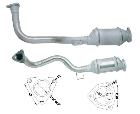 Audi 80 2.8 V6 4x4 2771 cc 128 Kw / 174 cv Magnaflow CAT Bouwjaa