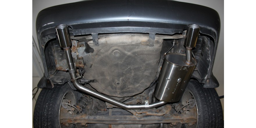Nissan Primera P12 Einddemper Uitgang rechts/links - 1x90 Typ 12