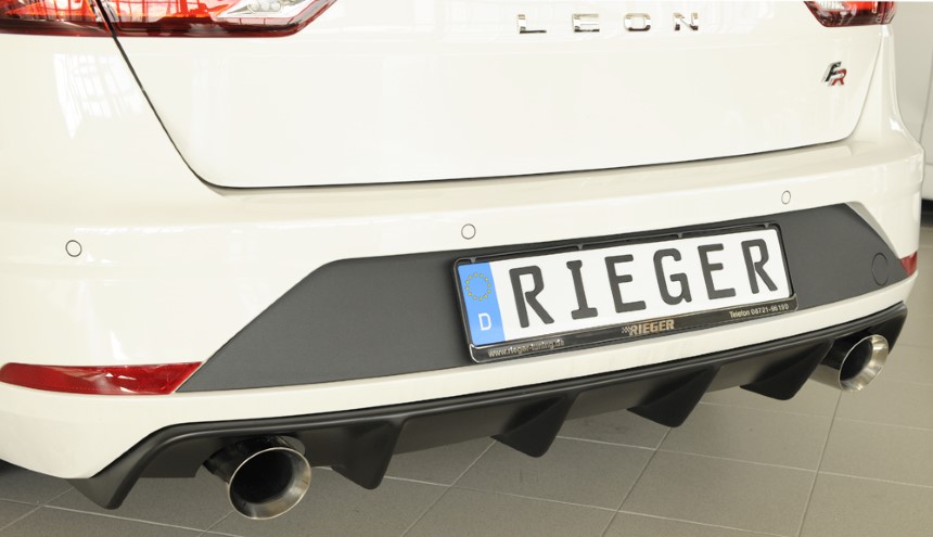 Uitlaatsysteem seat Leon 5F (FR) 1.8L TSI Rieger