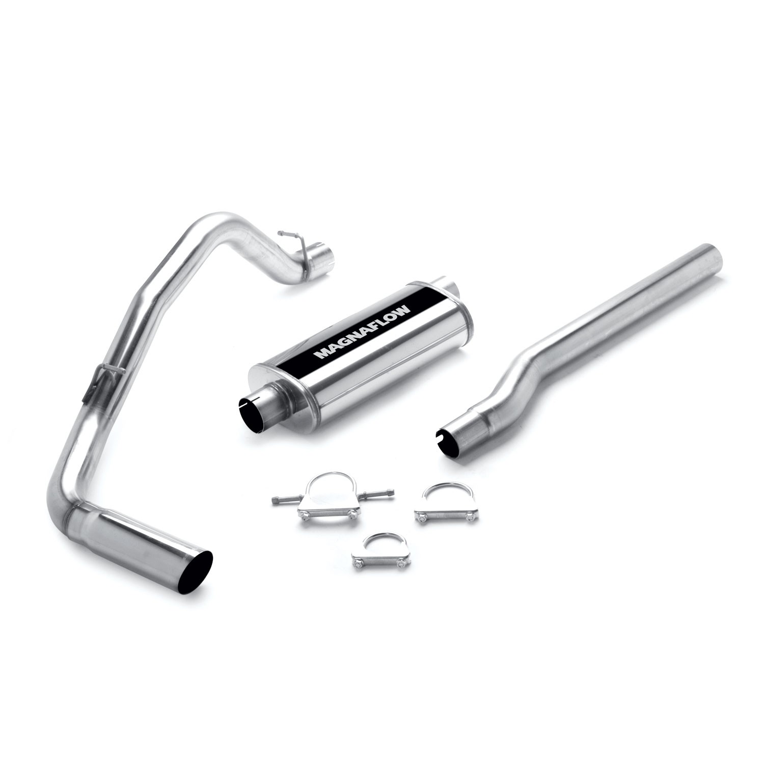 Dodge Cat-Back 02 Dodge Dakota 4.7L Quad C Magnaflow Cat-Back