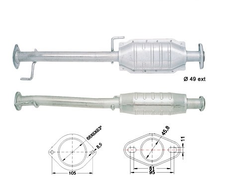 Suzuki X90 1.6i 16V 1590 cc 70 Kw / 95 cv G16BA Magnaflow CAT Bo