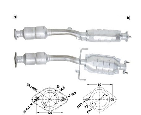 Mazda 626 2.0i 16V 1991 cc 85 Kw / 116 cv FS Magnaflow CAT Bouwj