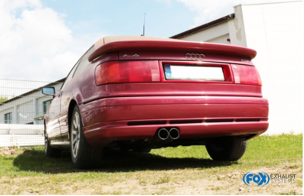 Audi 80/90 - Typ 89, B3 Limousine/ Coupe/ 80 B4 - Cabrio final silencer