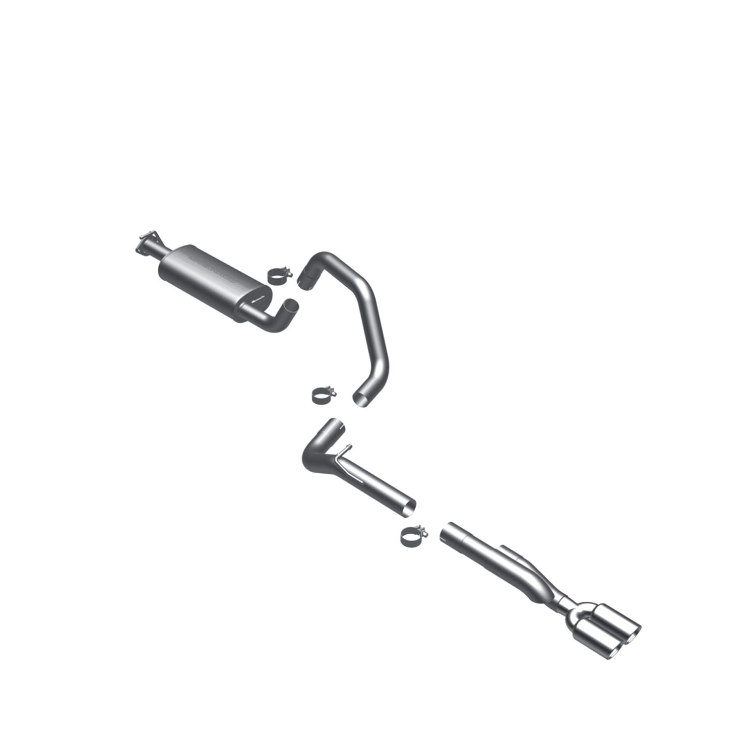 Land Rover Cat-Back 99-04 LR Discovery 4.0/4.6 Magnaflow EXOT