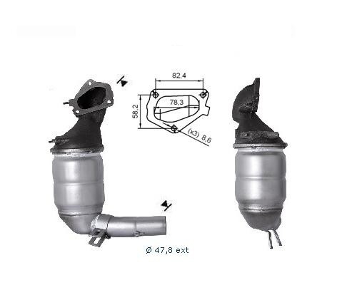 Opel COMBO 1.3TD CDTI DPF 1248 cc 55 Kw / 75 cv Z13DTJ Magnaflow