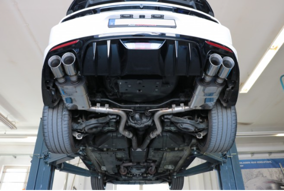 Ford Mustang VI Coupe & Convertible - 8 cylinder final silencer right/left without exhaust valve - 2