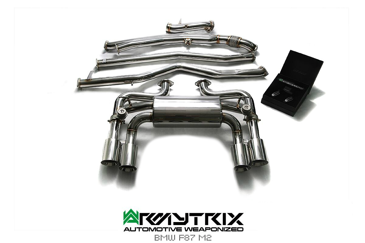 Armytrix BMW F87 M2 (N55B30) (2016-) Front Y pipe + Mid pipe (L