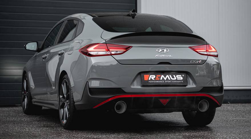 Remus Hyundai i30N Performance 2.0 T-GDi 202 kW  CAT-BACK-SYSTEM L/R