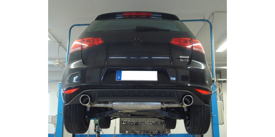 VW Golf VII - 1,2l - GTI-Optik Einddemper rechts/links - 1x100 T