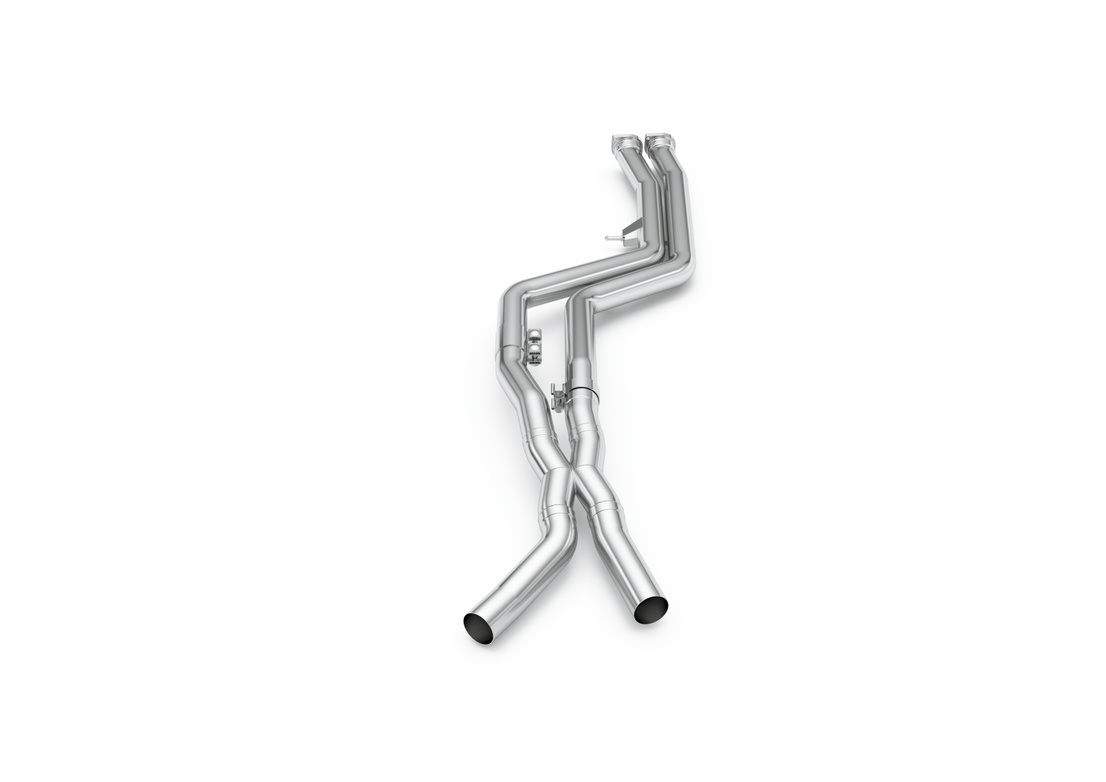 Non-resonated Center Pipe With X-pipe BMW M 2 Series Coupe Exhaust Systems