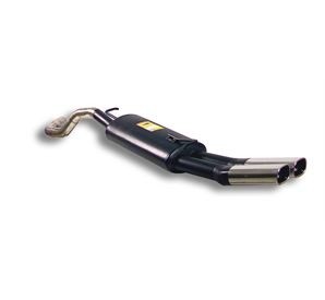 VW GOLF IV Variant 1.4i 16V (75 pk) Supersprint Rear exhaust ov.