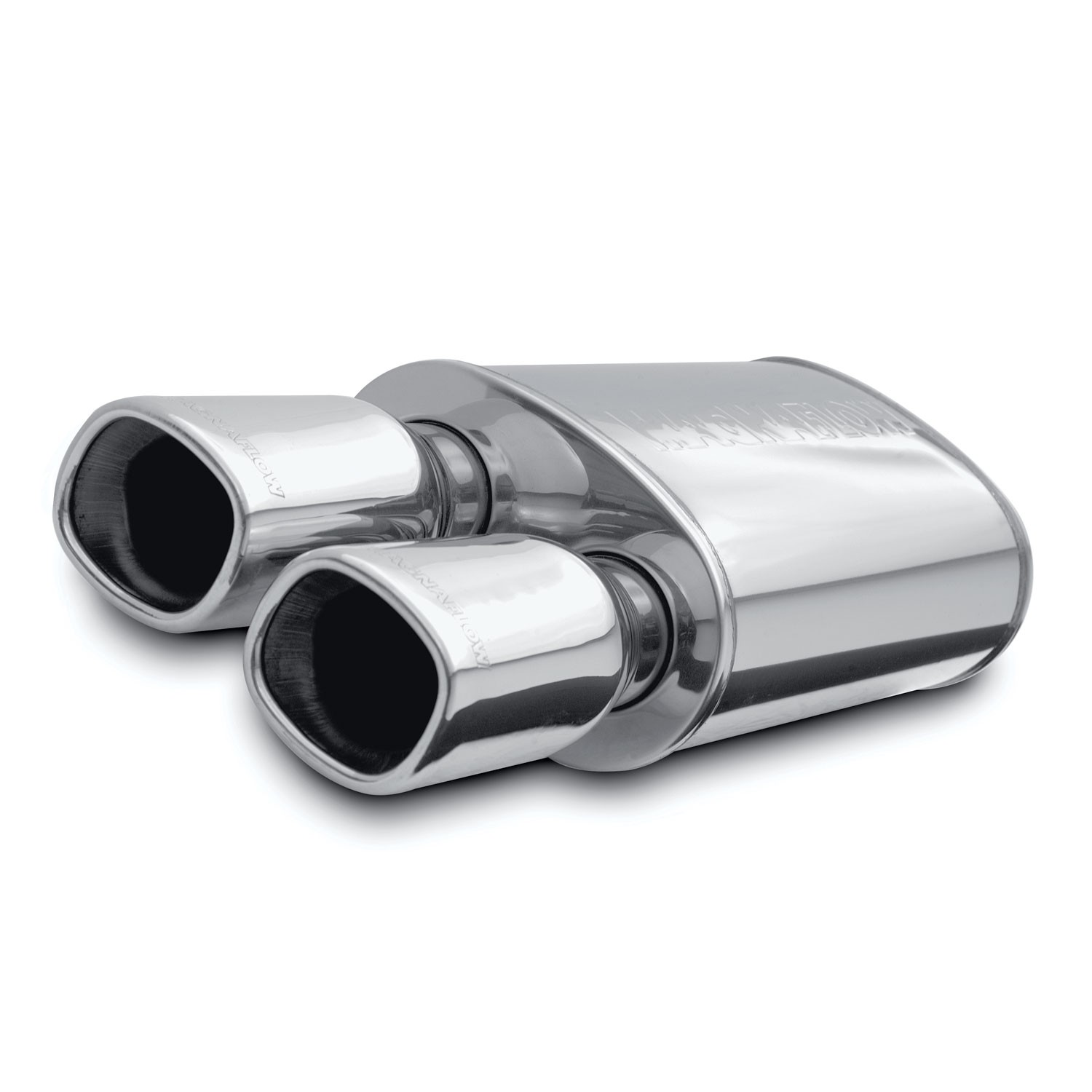 Muffler W/Tip Mag SS 14X5X8 2.25/3 Magnaflow Demper