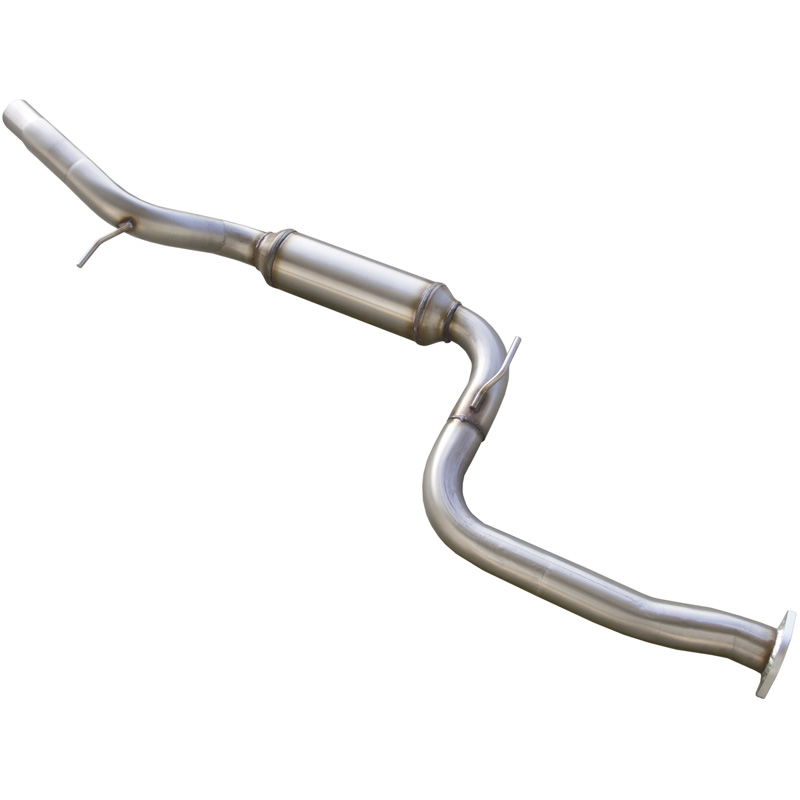 100% RVS Middenpijp  Ford Focus II RS 2.5T (305pk) 2009-