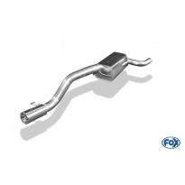 Ford Focus I RS Einddemper - 1x90 Typ 13 FOX
