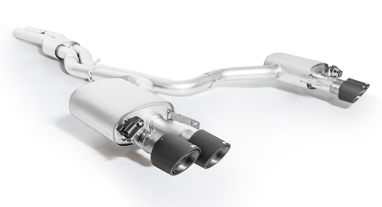 Remus Audi RS6 & RS7 C8 Racing GPF back system 4.0 Mild Hybrid GPF/roetfilter (Non-Resonated)