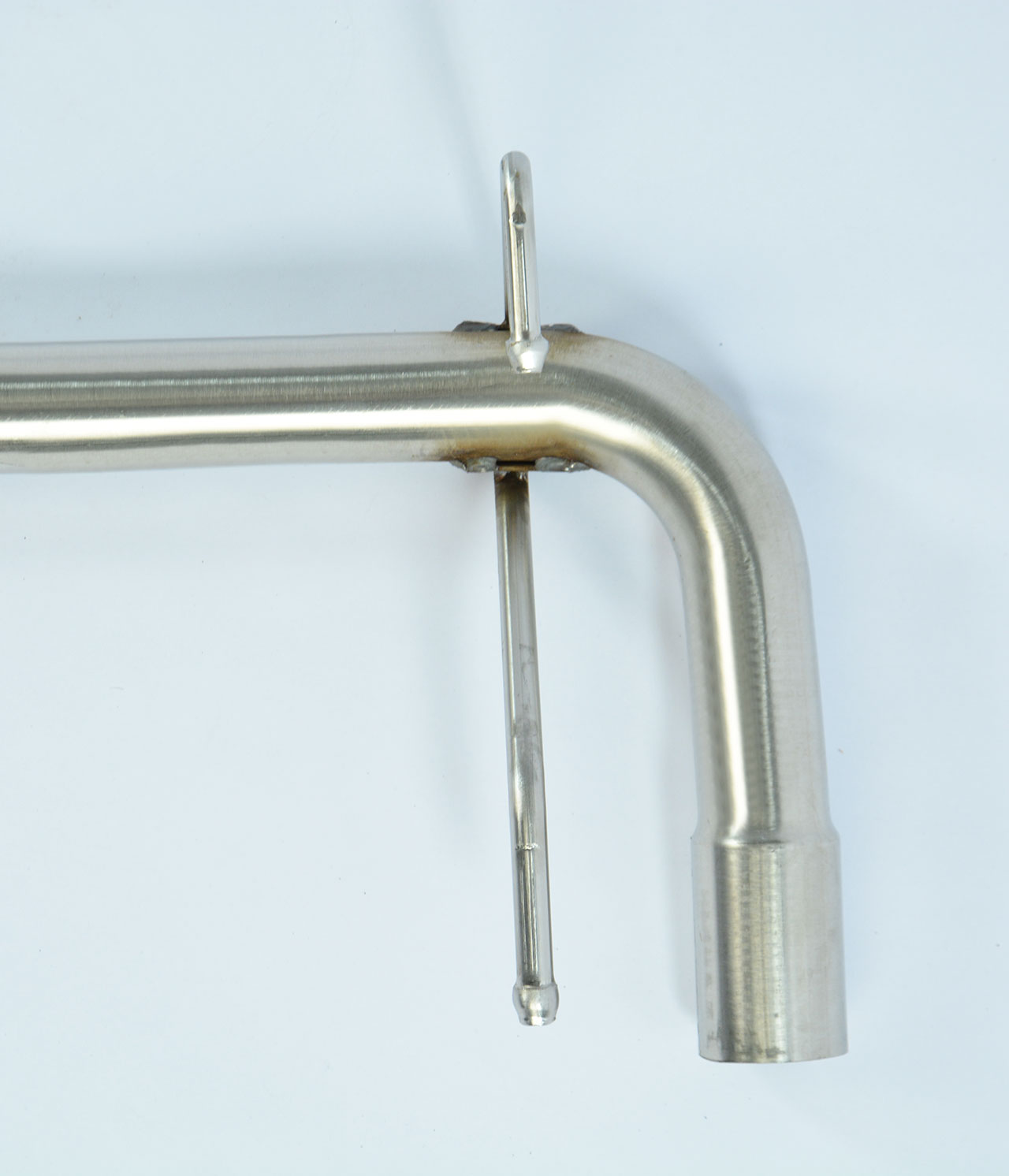 695 ABARTH 1.4T "Rivale" (180 Hp) 2017 Rear pipe kit Right - Left (Muffler delete)