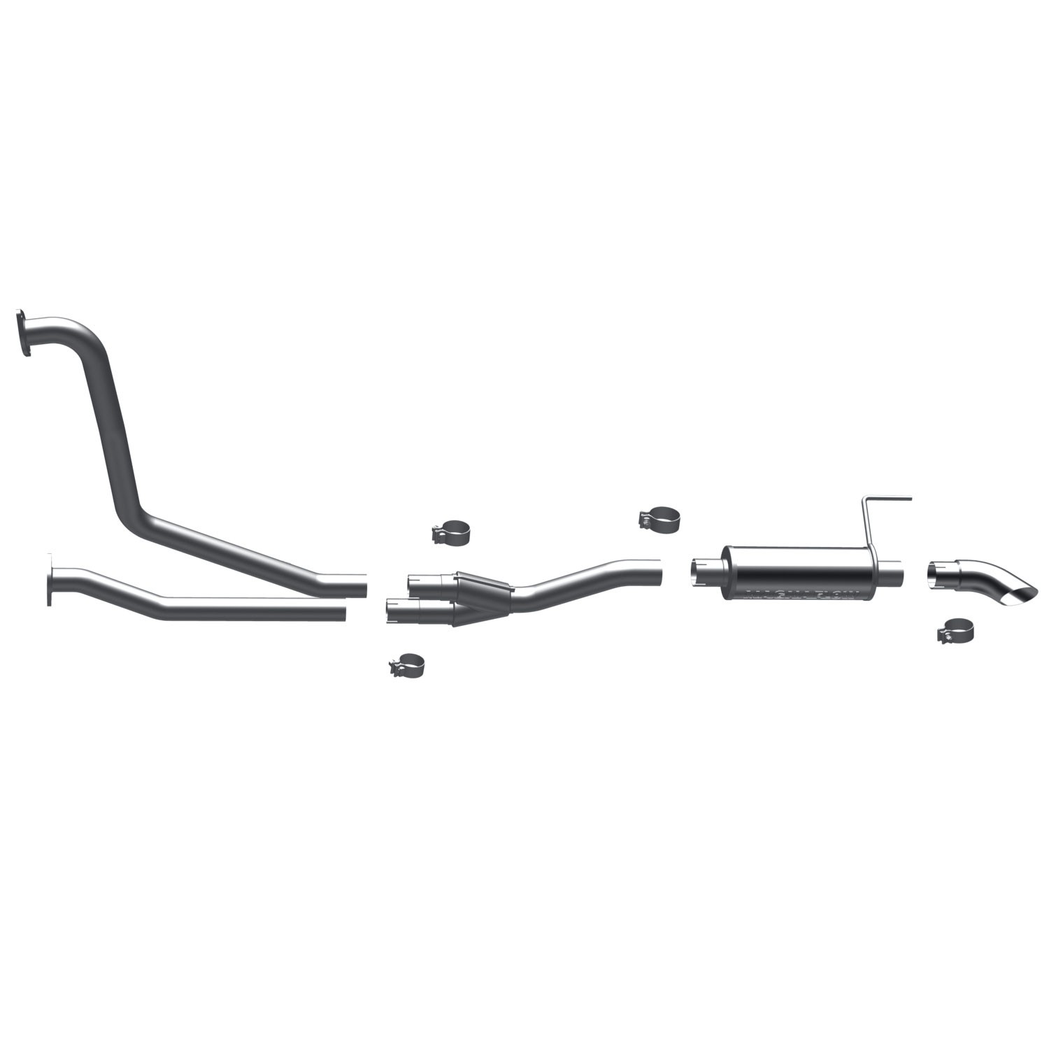 Nissan Cat-Back 07-10 Titan CC/EC 5.6L Magnaflow Cat-Back