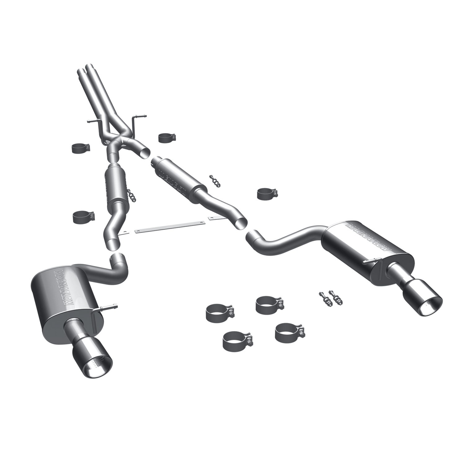Audi Cat-Back 97-04 Audi A6 2.7L Bi-Turbo Magnaflow Cat-Back