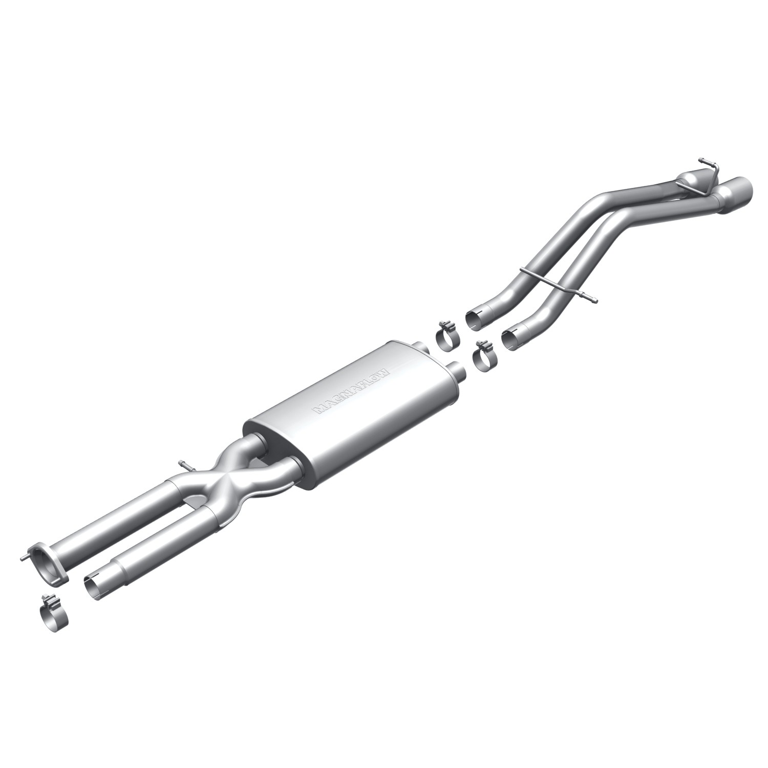 Hummer Cat-Back GM H2 6.0L V8 03 Awd Magnaflow Cat-Back