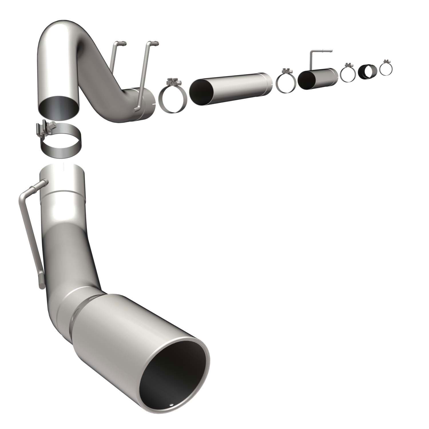 Ford Sys PI 08 Ford F-Series 6.4L 4" Magnaflow Cat-BackDA