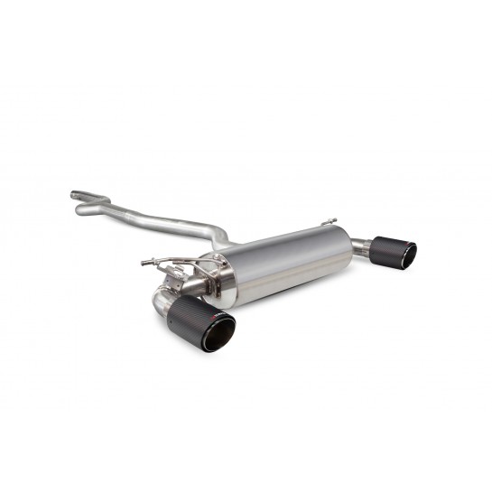 BMW 2 Series F22/23 M240i Non-GPF Model Non-res cat-back system with electronic valves Scorpion 