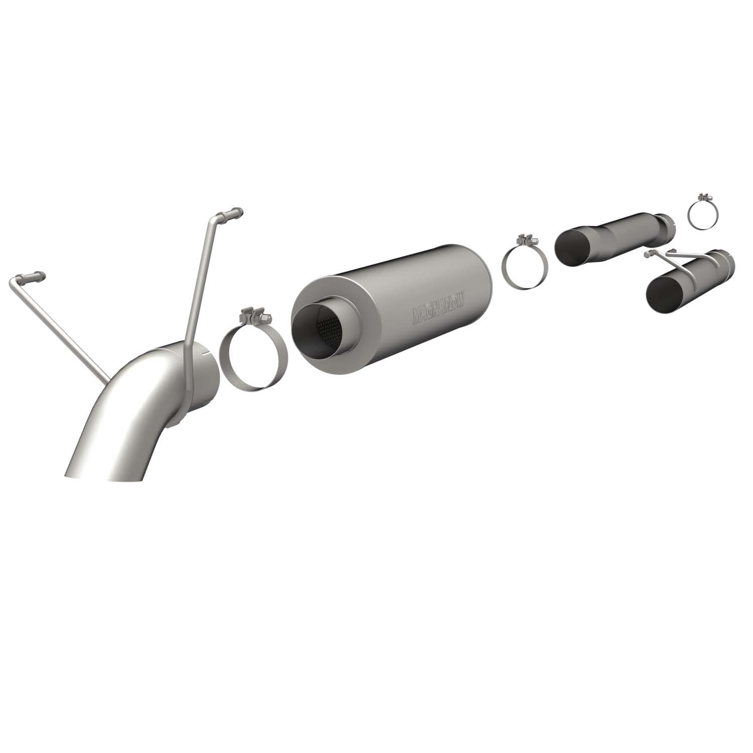 Dodge Cat-Back 04-07 Dodge Diesel MC/CC 4" Magnaflow Cat-Back