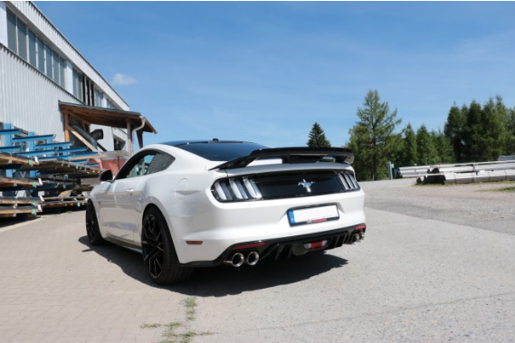 Ford Mustang VI Coupe & Convertible - 8 cylinder final silencer right/left without exhaust valve - 2
