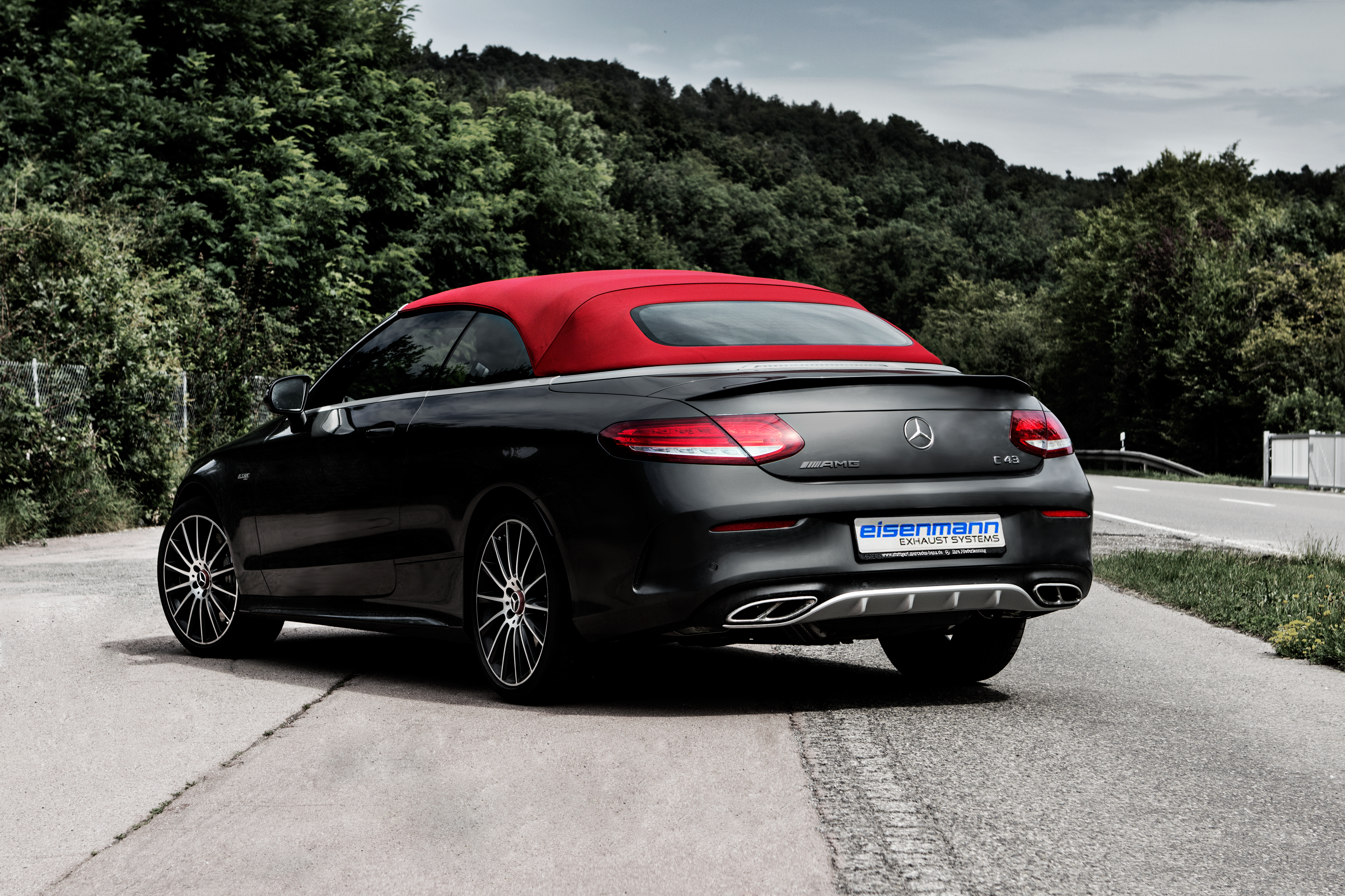 Rear Muffler Mercedes-amg C-class Coupe Exhaust Systems