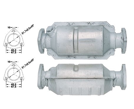VW PASSAT II 1.6 1595 cc 51 Kw / 70 cv PP Magnaflow CAT Bouwjaar