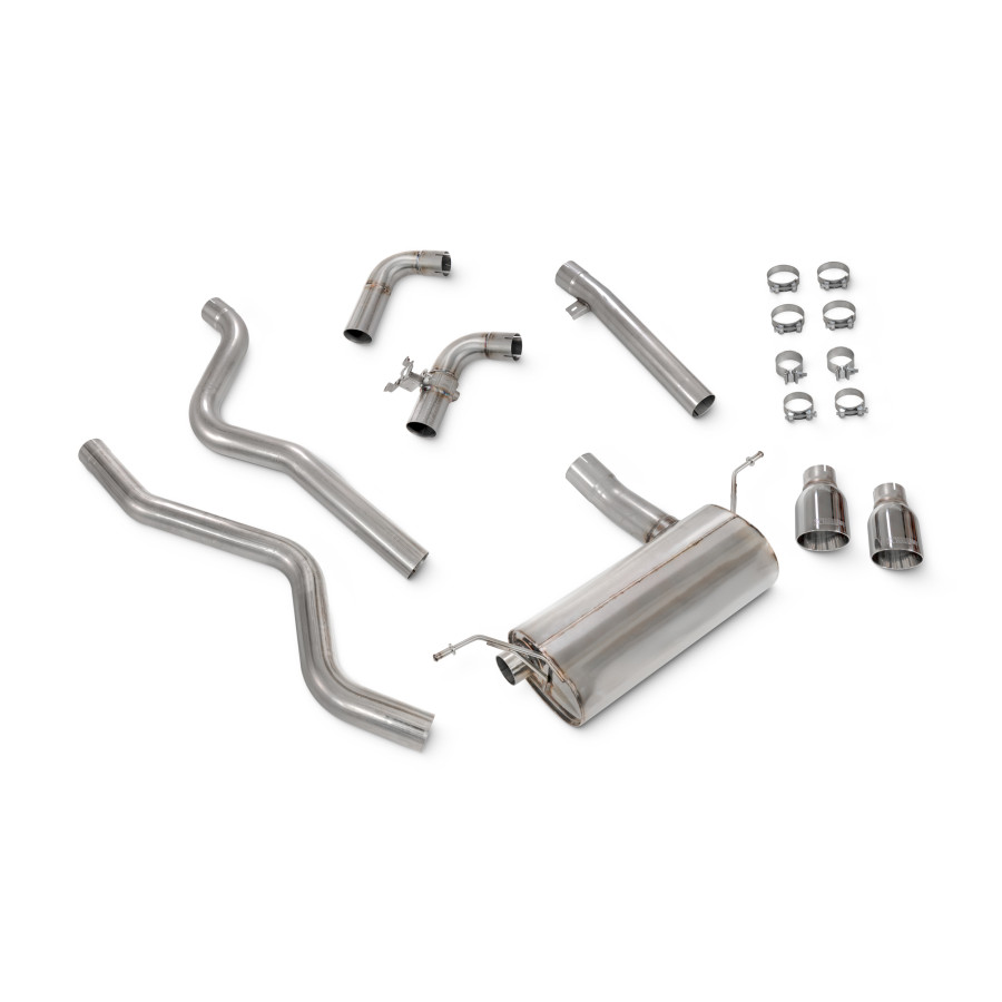 BMW 3 Series F30/F31 340i incl. xDrive Non-GPF Model Non-resonated cat-back system Scorpion