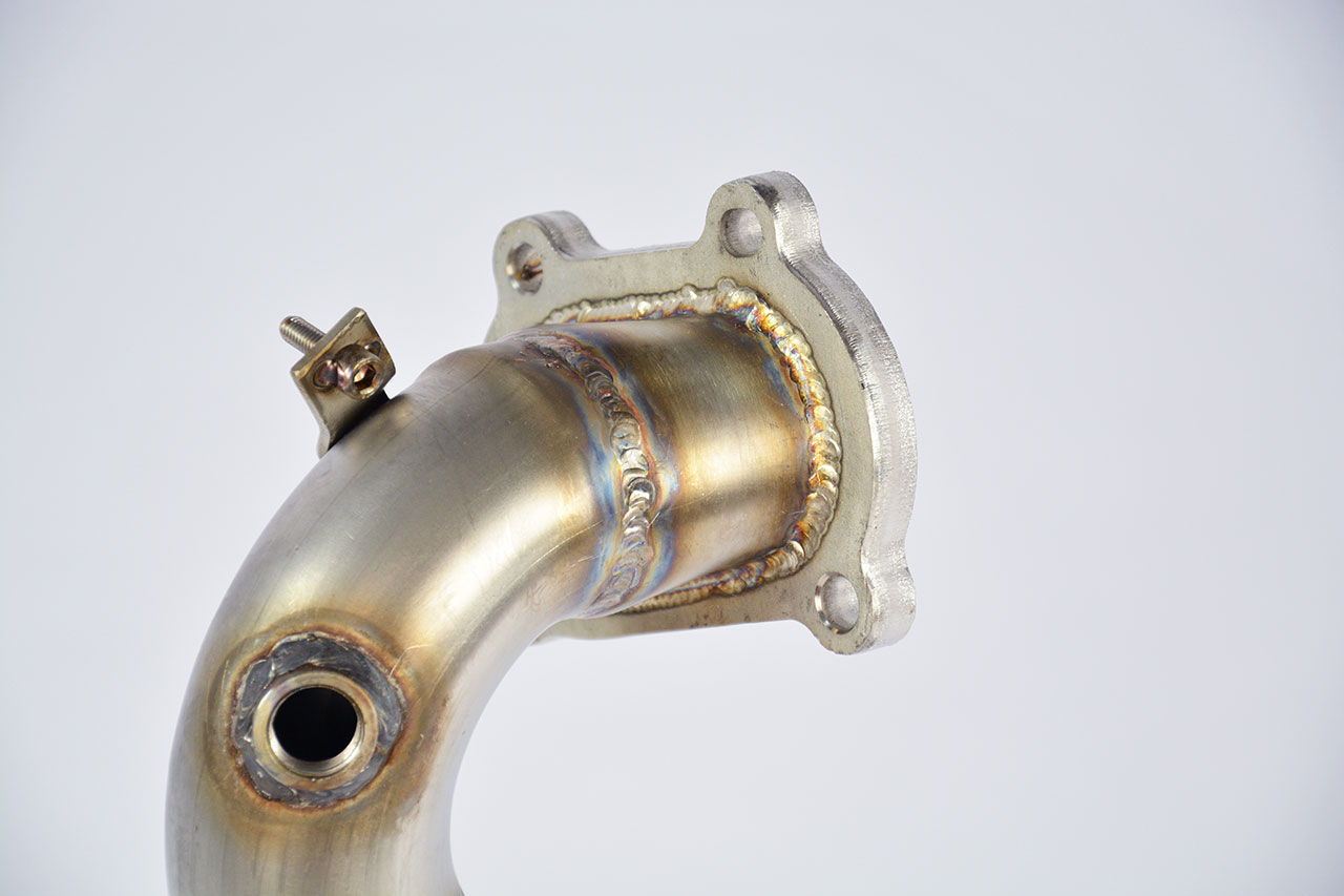 595 ABARTH 1.4T "Pista" (160 Hp) (Ø65) 2016 Turbo downpipe kit (Replaces catalytic converter)