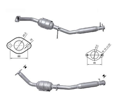 Suzuki JIMNY 1.3i 16V 1328 cc 63 Kw / 85 cv M13A Magnaflow CAT B