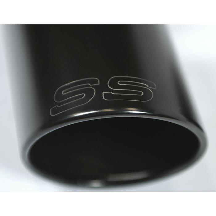 695 ABARTH 1.4T "Biposto" (190 Hp) 2014 Endpipe kit Right O100 - Left O100 "Black"