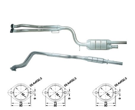 Mercedes 220TE 2199 cc 110 Kw / 150 cv T124 Magnaflow CAT Bouwja