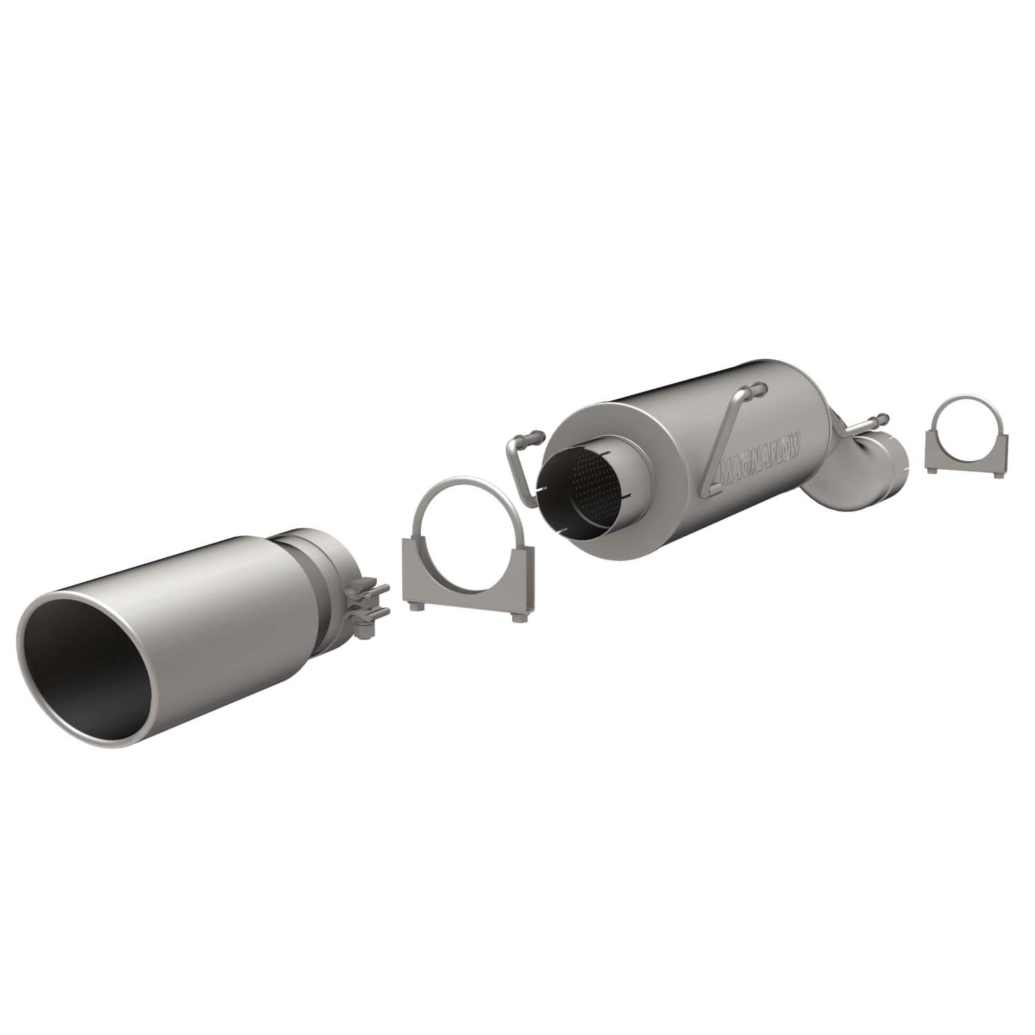 Dodge Muffler D/F 04.5-07 Dodge Ram 5.9L Magnaflow Cat-Back