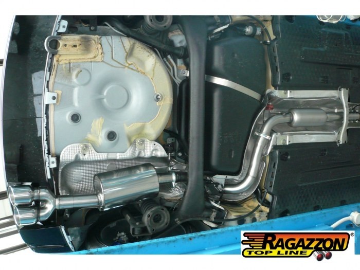 VW Polo 6R 2.0 WRC Einddemper Ragazzon