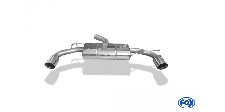 VW Golf VII - 1,4l - GTI-Optik Einddemper rechts/links - 1x100 T