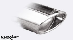 Sportuitlaat Audi A3 8P 2.0 16V TFSi (200pk) 05- 120x80mm