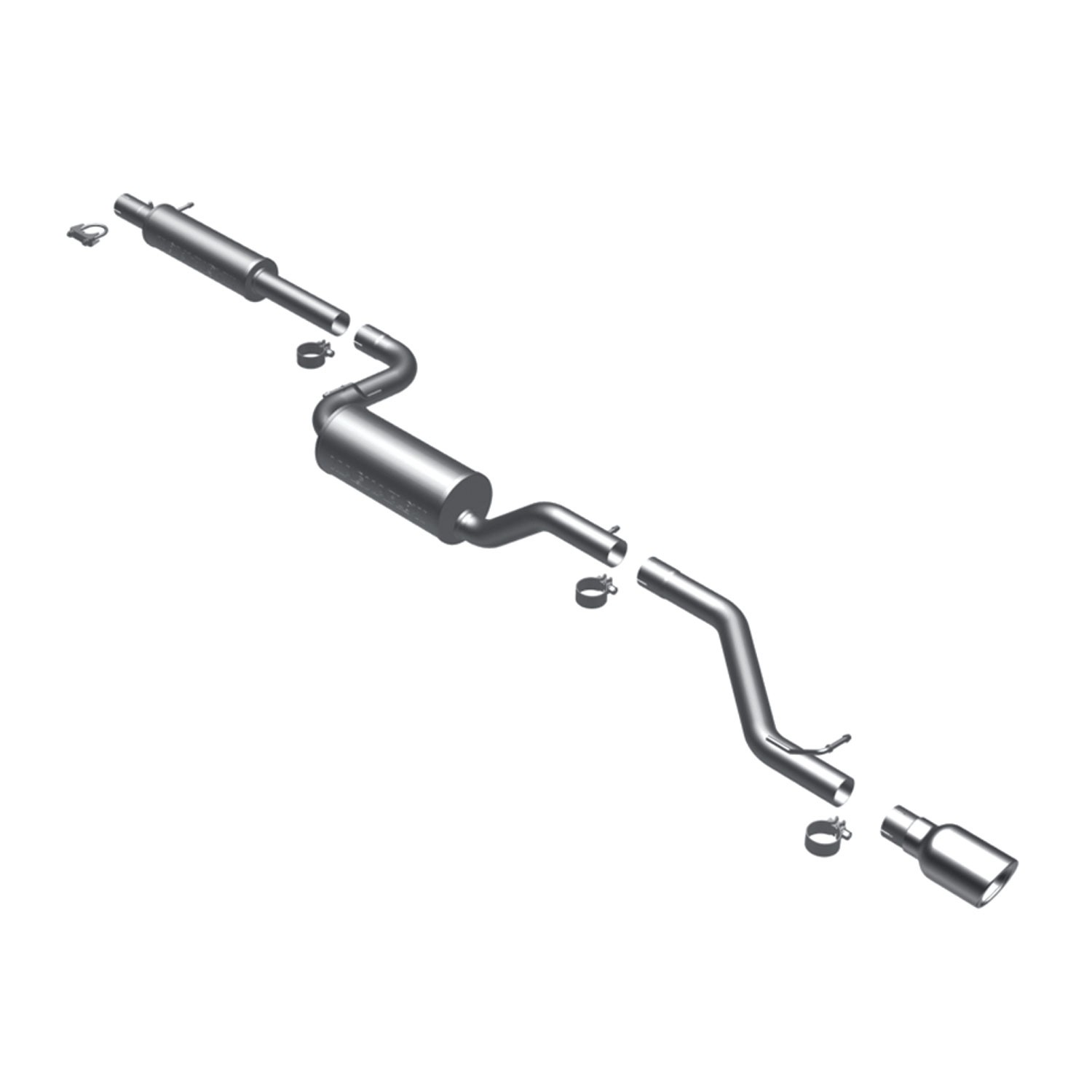 Mazda Cat-Back '07 Mazda 3 2.0/2.3L I-4 Magnaflow Cat-Back