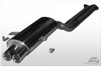 BMW E36 M3 Coupe und Cabrio Systeem vanaf Kat - 2x76 Typ 13 FOX