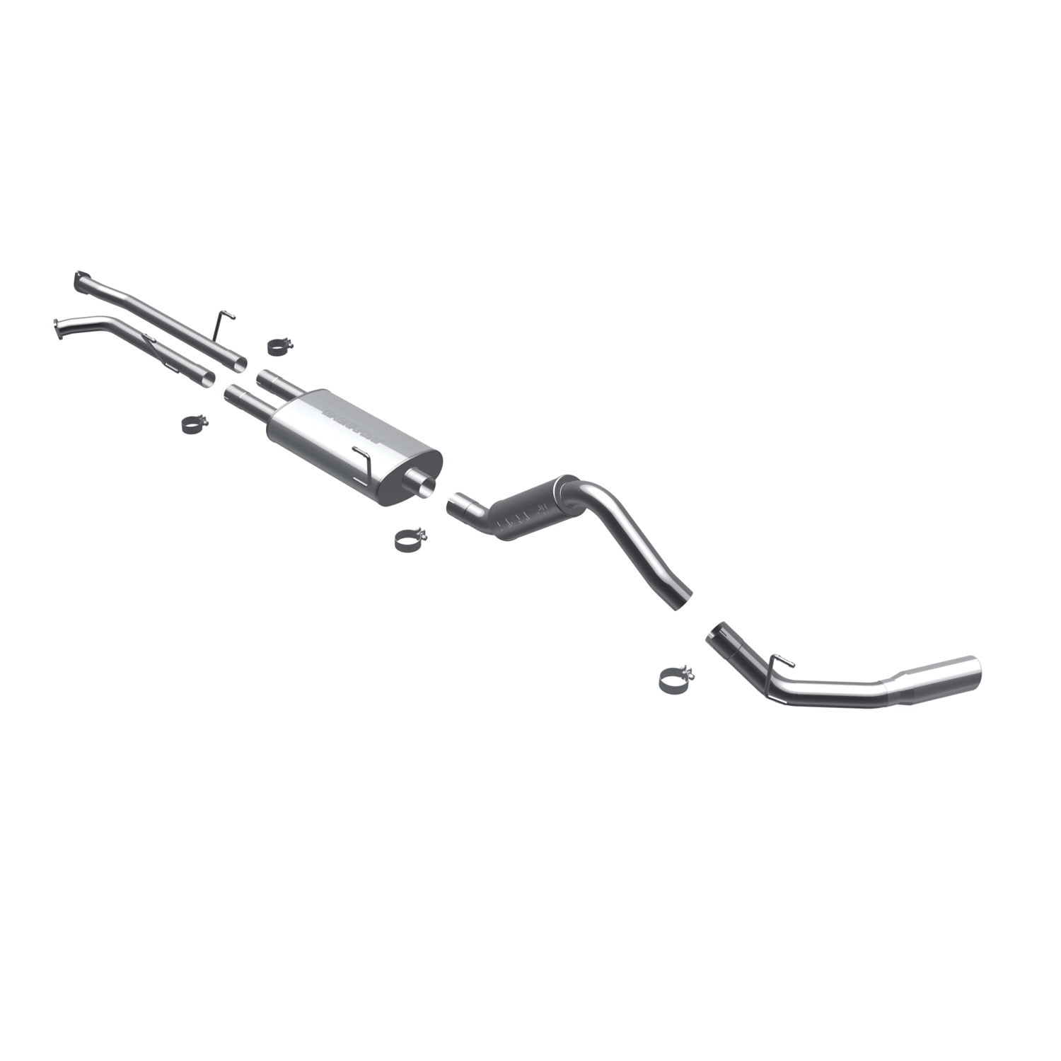Toyota Cat-Back 07-08 Tundra 4.7 single ex. Magnaflow Cat-Back
