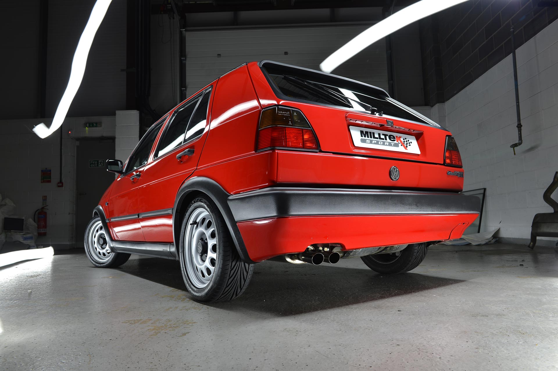 VW Golf II GTI 8v Milltek Full-System Uitlaat systeem