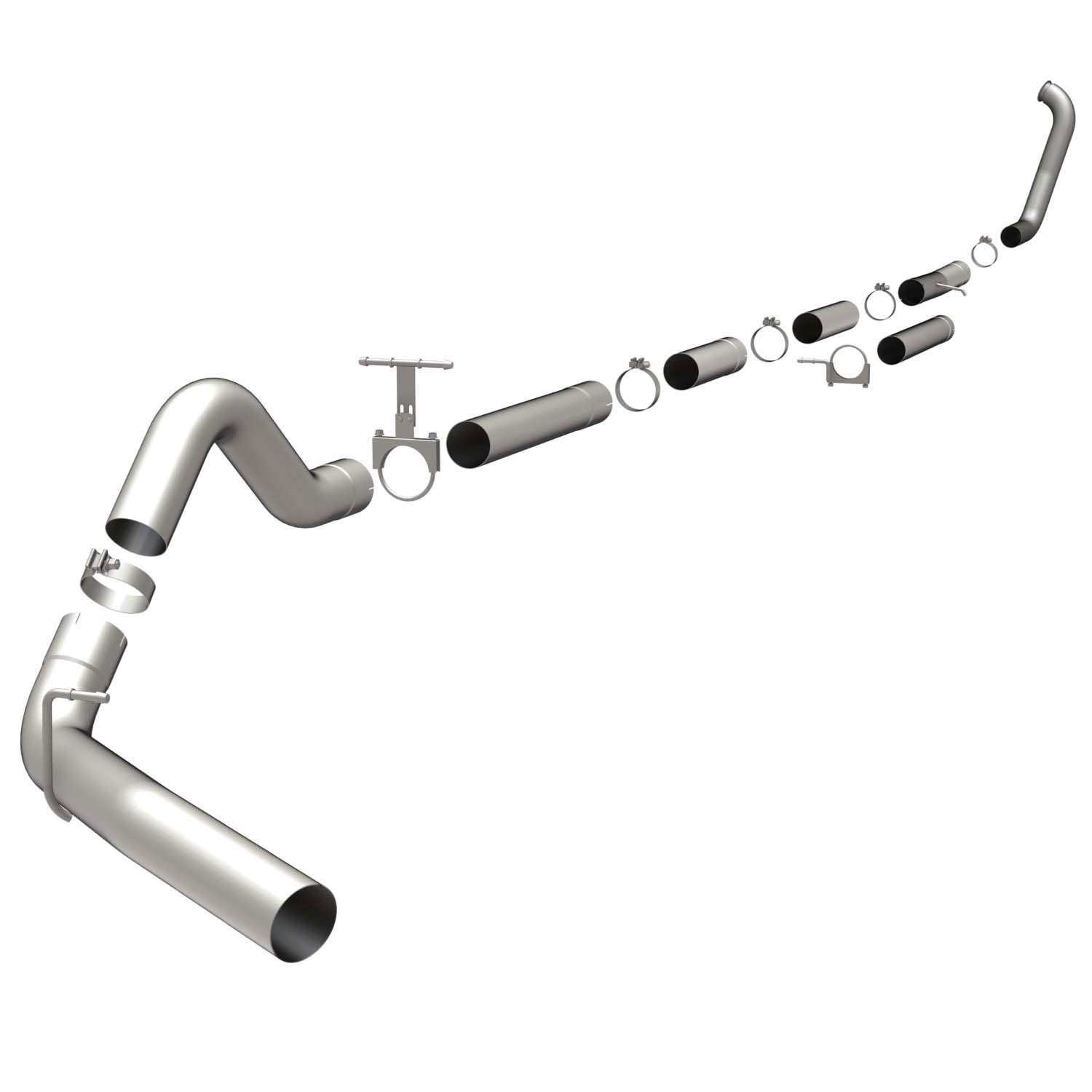 Ford SYS TB 99-03 Ford Diesel 7.3L Magnaflow Cat-BackDA