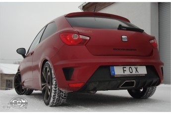 Seat Ibiza 6J - Cupra Einddemper - 1x55 Typ 10 (niet sichtbar) F
