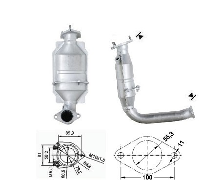 Ford FOCUS 1.8i 16V 1796 cc 85 Kw / 115 cv Magnaflow CAT Bouwjaa