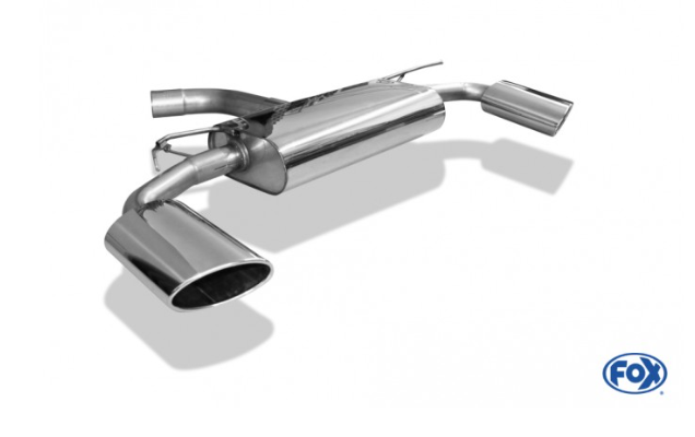 Audi A3 - 8V 3-doors final silencer - 160x90 type 38 right/left