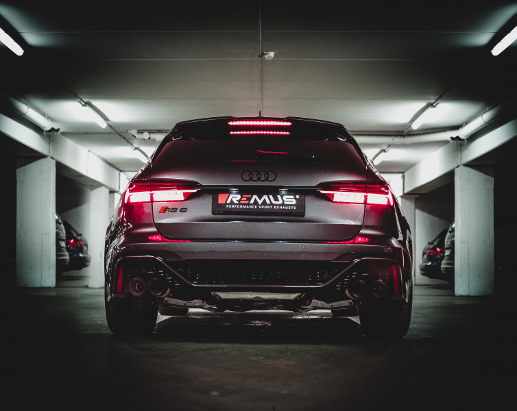 Remus Audi RS6 & RS7 C8 Racing GPF back system 4.0 Mild Hybrid GPF/roetfilter (Non-Resonated)