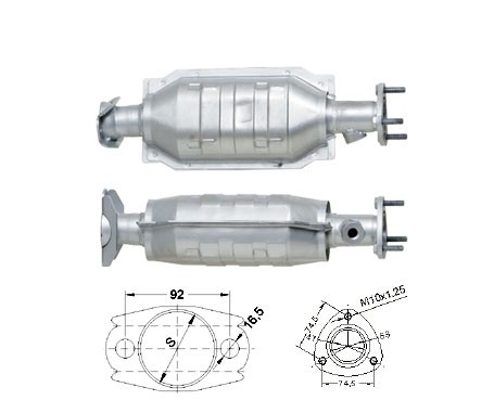 Honda CR-V 2.0i 16V 1973 cc 108 Kw / 147 cv B20Z1 Magnaflow CAT