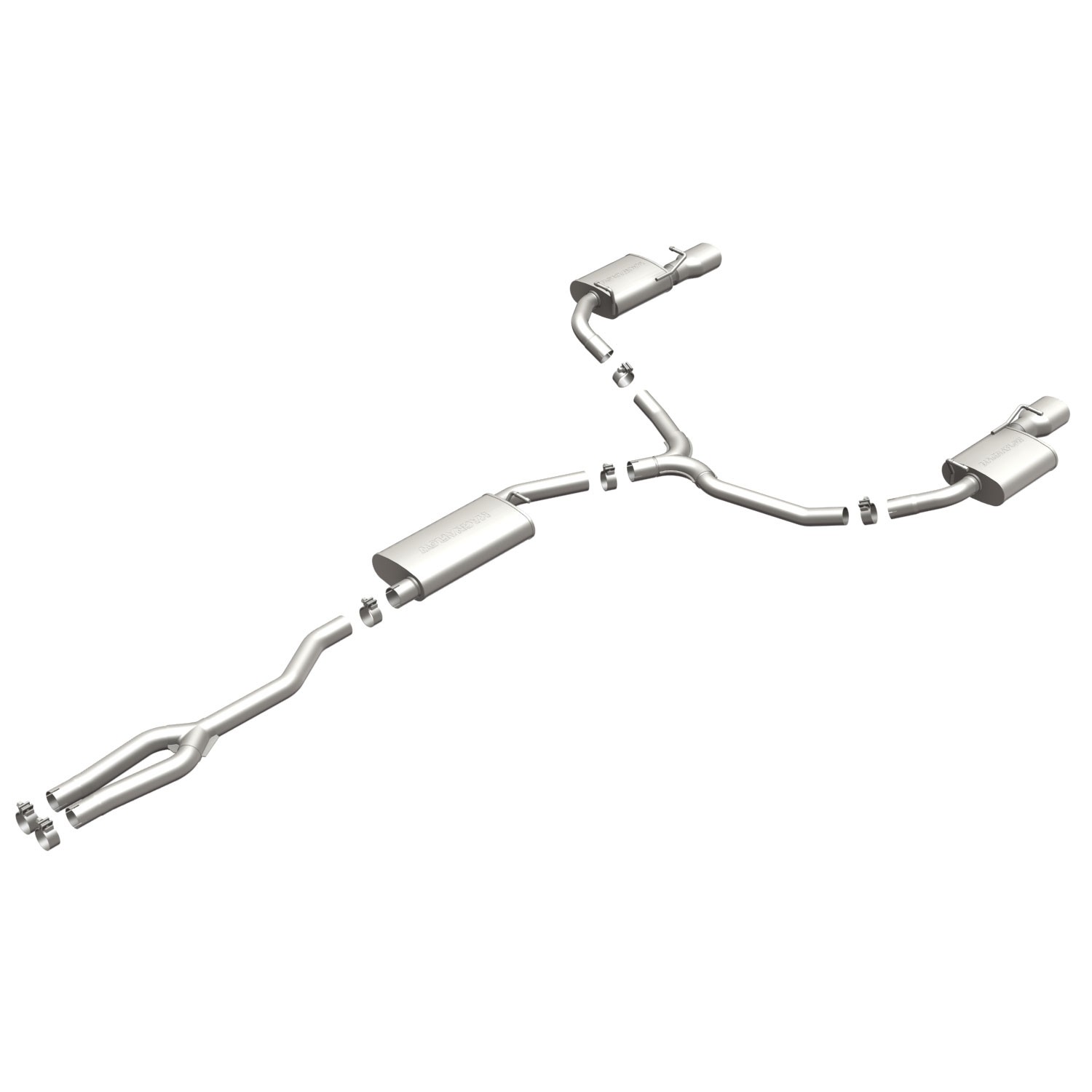 Chrysler Cat-Back 2011 Chrysler 300 3.6L Magnaflow Cat-Back