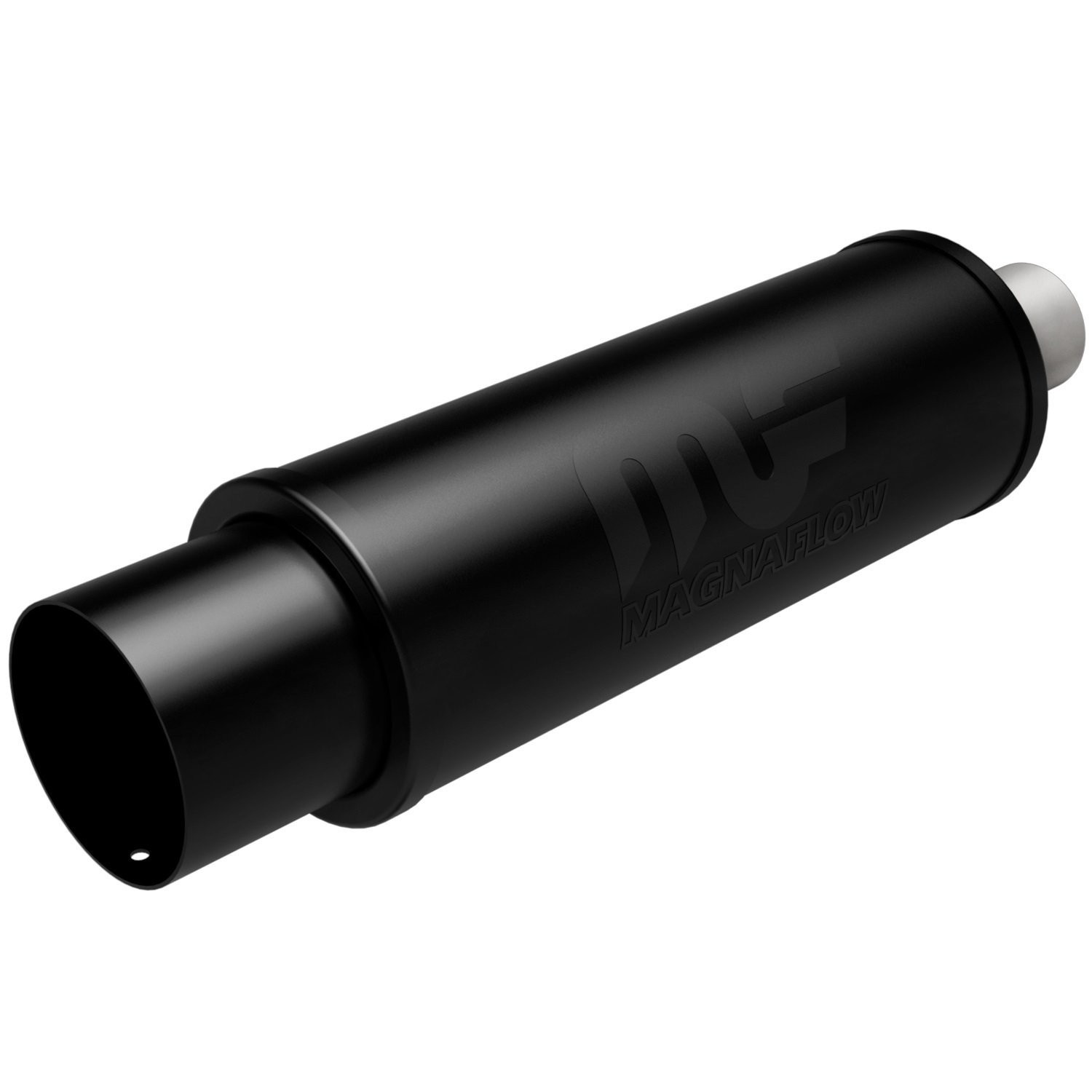 Muffler W/Tip Mag Blk 14x5x5 2.25/4 Magnaflow Demper